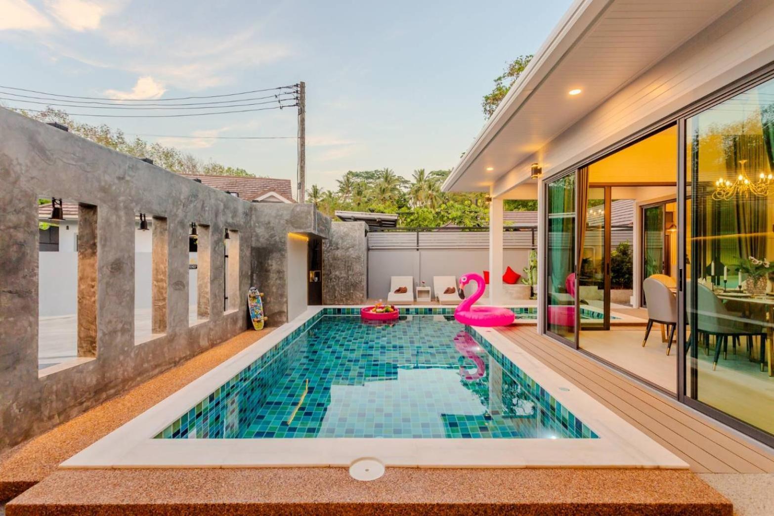 Nut & Non Pool Villa By Duangtham Bankhlongheng Kültér fotó