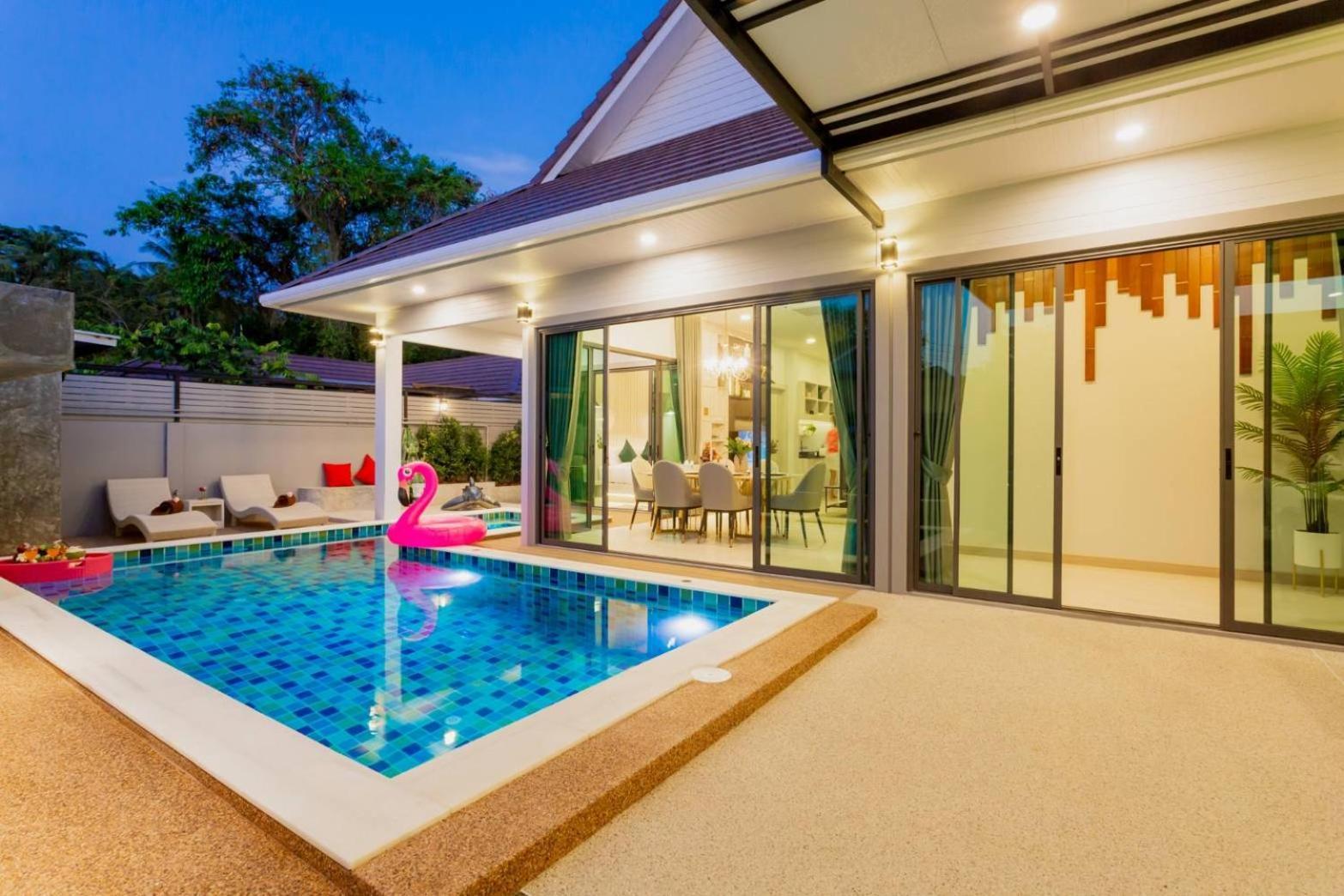 Nut & Non Pool Villa By Duangtham Bankhlongheng Kültér fotó